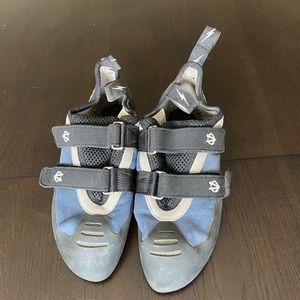 Evolv climbing shoes